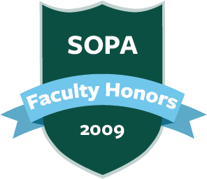 2009 Faculty Honors