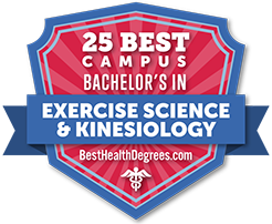 BestHealthDegrees.com 25 Best Campus - Bachelor's in Exercise Science and Kinesiology 2021 - Tulane SoPA