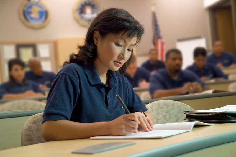 A student at the FBI adademy