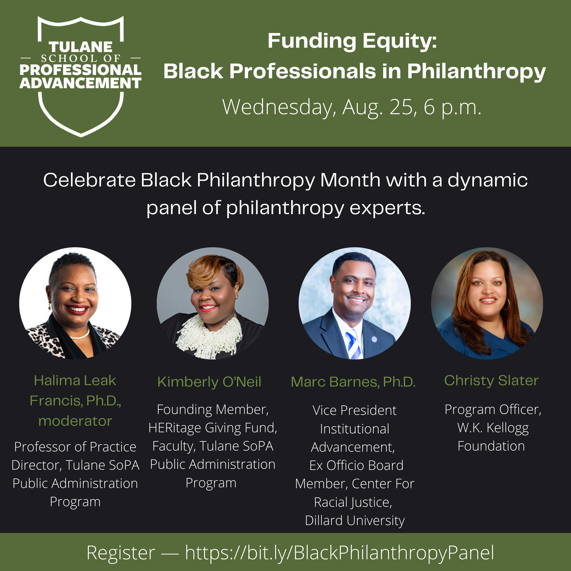 SoPA Black Philanthropy Panel
