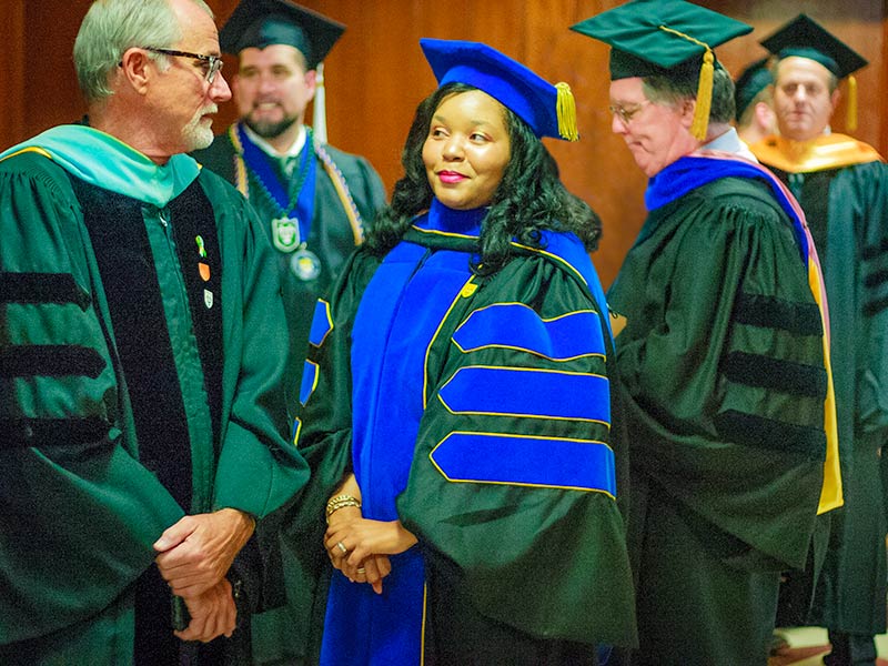 Tulane School of Professional Advancement faculty prepare for commencement in New Orleans, LA