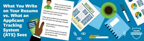 What you write on your resume vs what an applicant tracking system sees