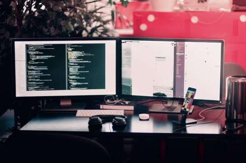 image of IT professional workstation image of IT professional workstation