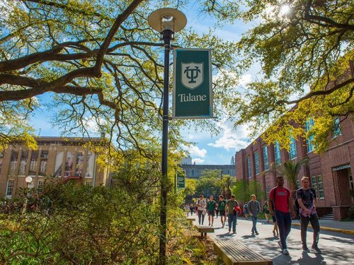 SoPA moves classes to be online A photo of Tulane's campus