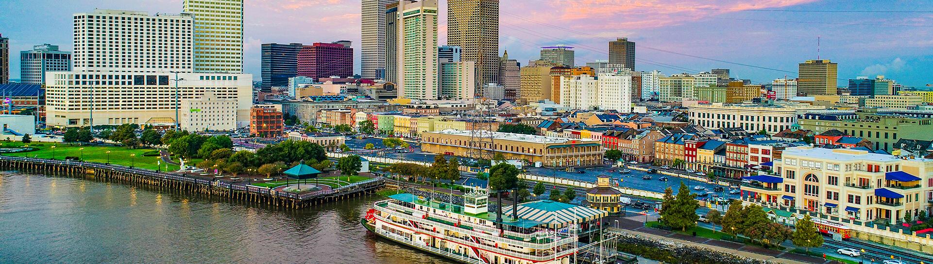 The French Quarter in New Orleans