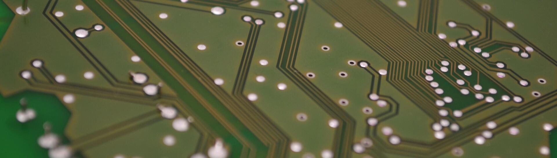 Closeup photo of circuit board - Tulane School of Professional Advancement