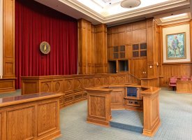 Courtroom photo - Tulane School of Professional Advancement