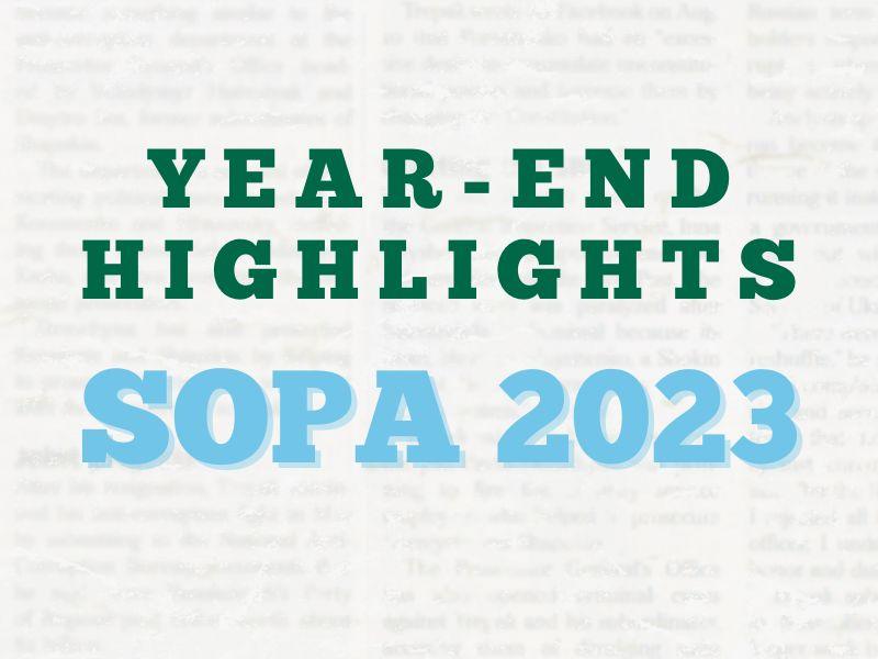 SoPA 2023 highlights