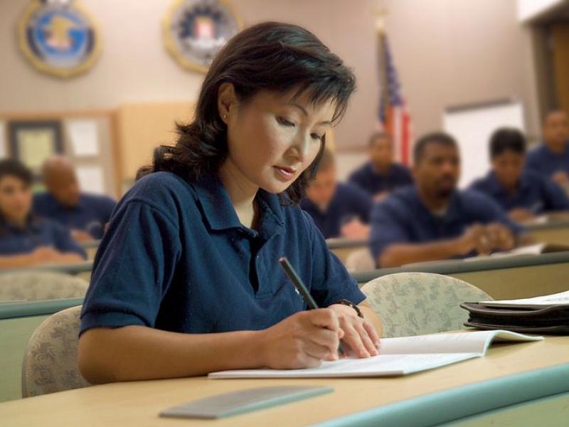 A student at the FBI adademy