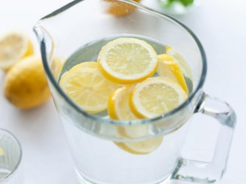 Pitcher of lemon-infused water - Tulane School of Professional Advancement