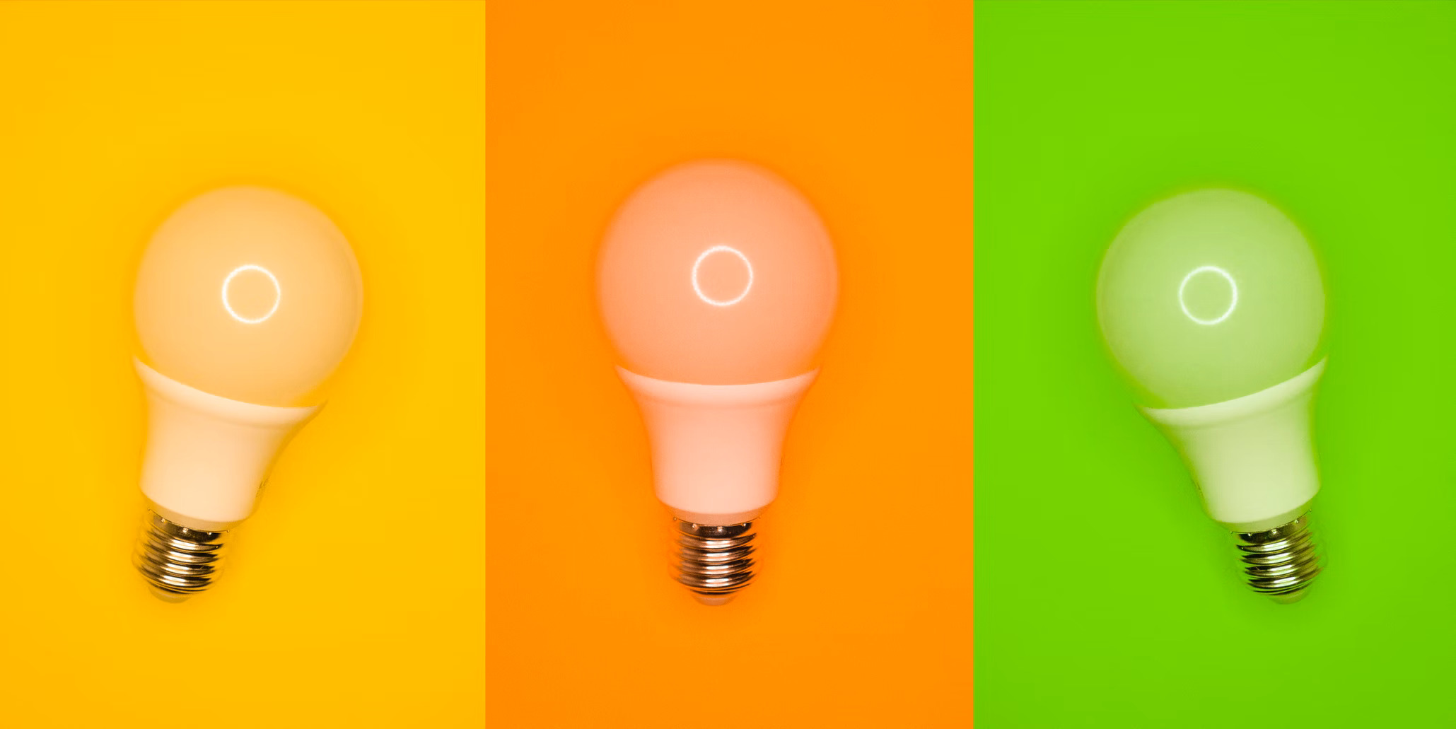 Photo of 3 lightbulbs representing professional creativity - Tulane School of Professional Advancement