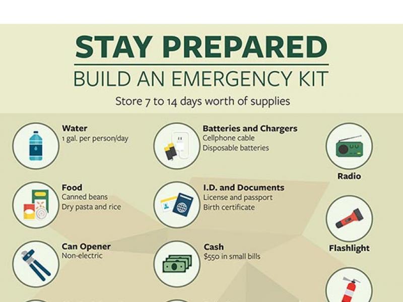 Emergency Kit Infographic